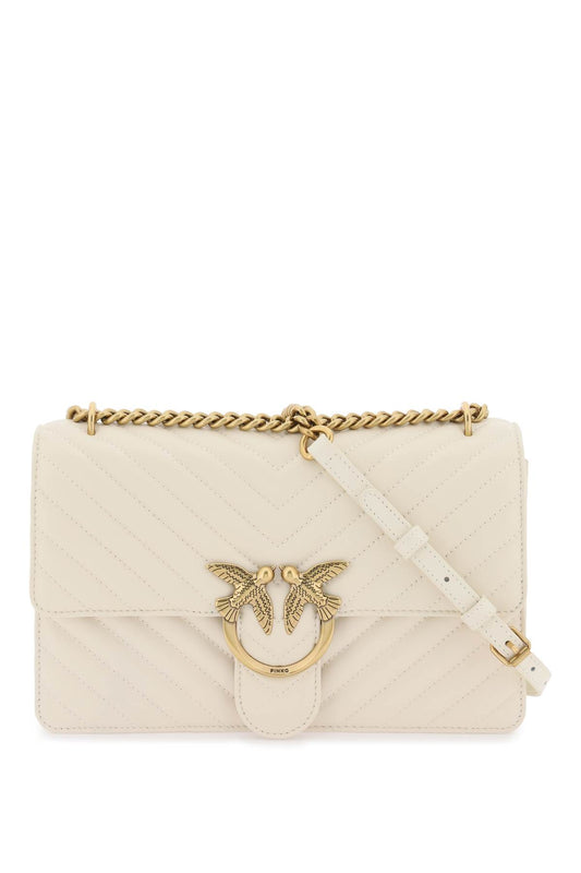 Pinko chevron quilted classic love bag one Handbag Pinko