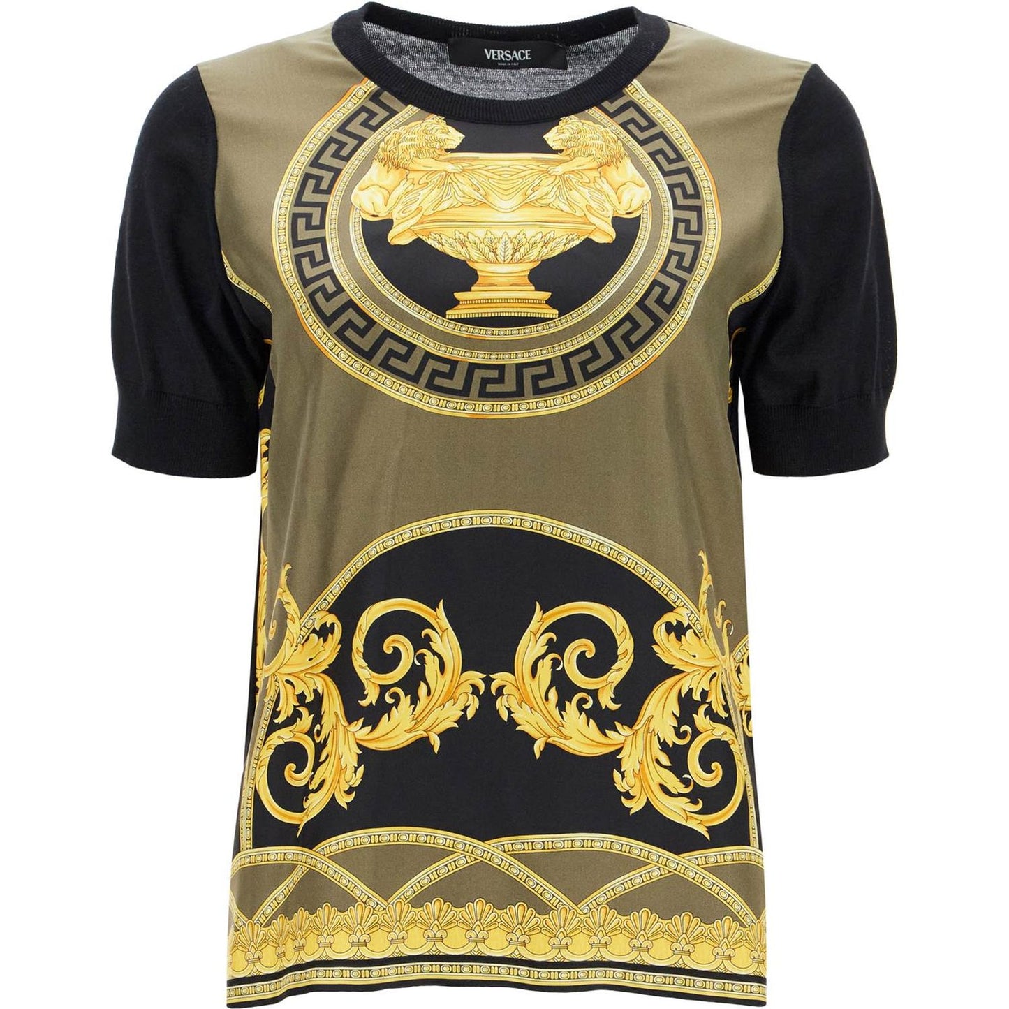 Versace knitted t-shirt 'the cup of the Topwear Versace