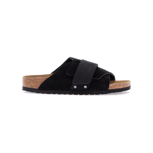 Birkenstock kyoto suede and nubuck leather slides Sandals Birkenstock