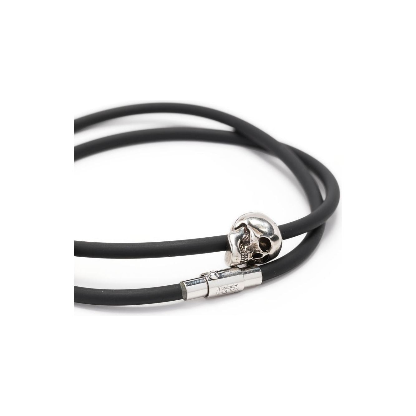 Alexander McQueen Bijoux Black Bracelet Alexander Mcqueen