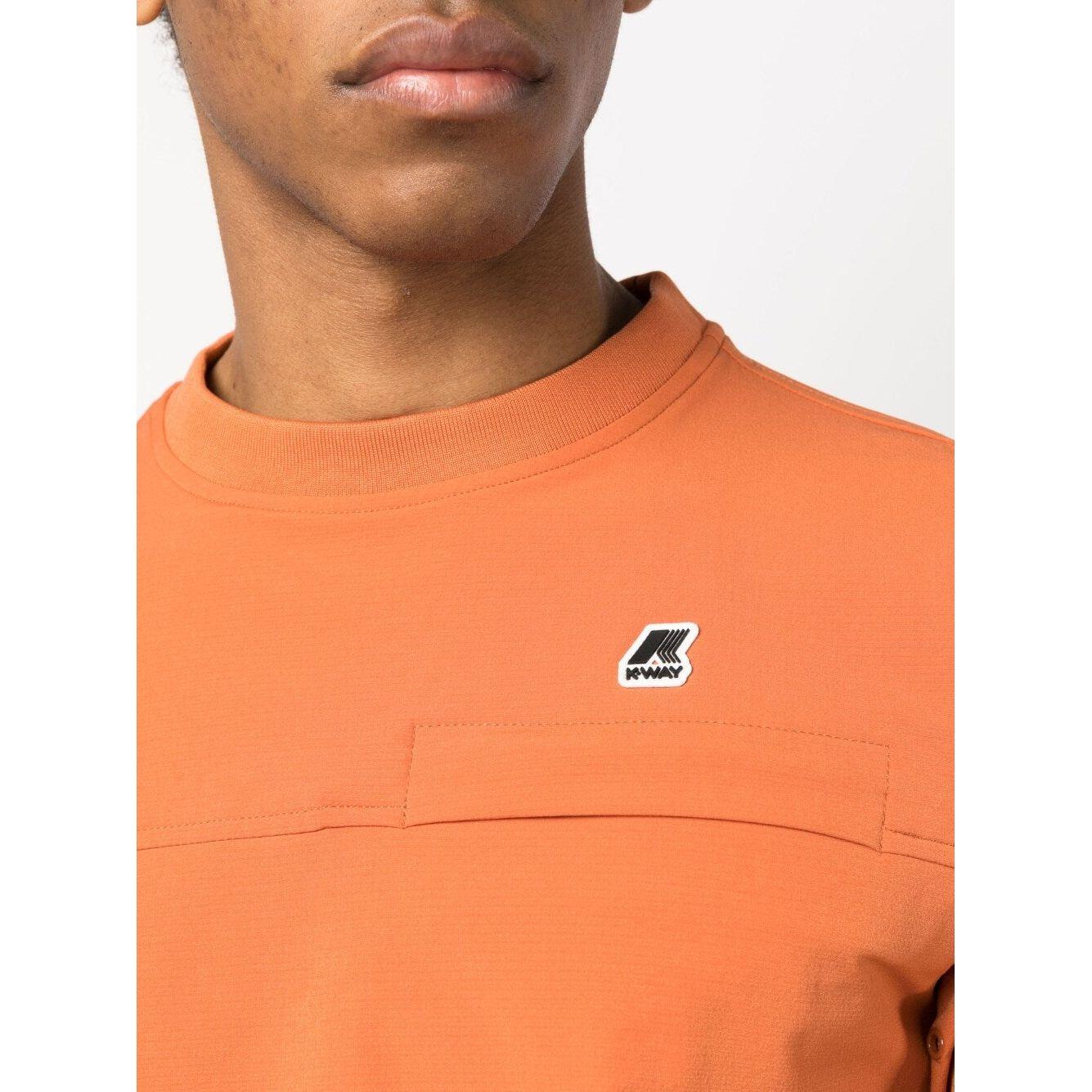 K-Way Sweaters Orange Topwear K-Way