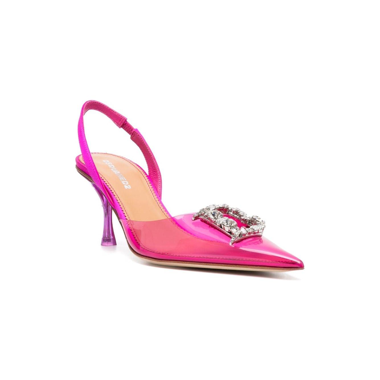 Dsquared2 With Heel Pink Medium Heel Dsquared2