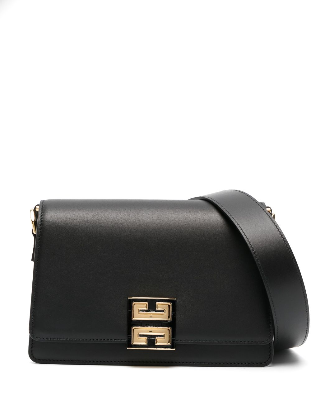 Givenchy logo-plaque leather shoulder Bag Black Shoulder Givenchy