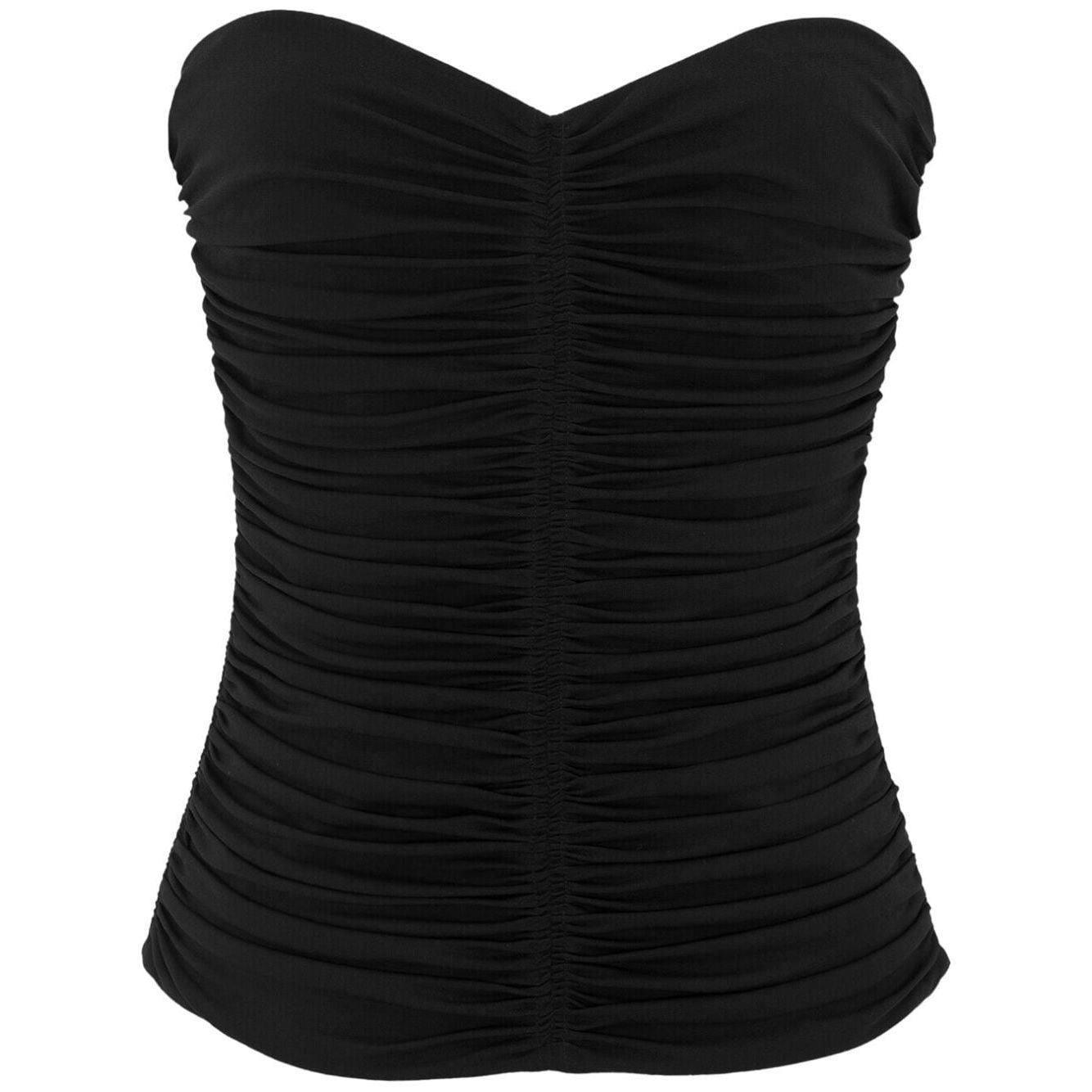 Saint Laurent  Top Black Topwear Saint Laurent