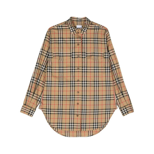 Burberry Shirts Beige Shirts Burberry