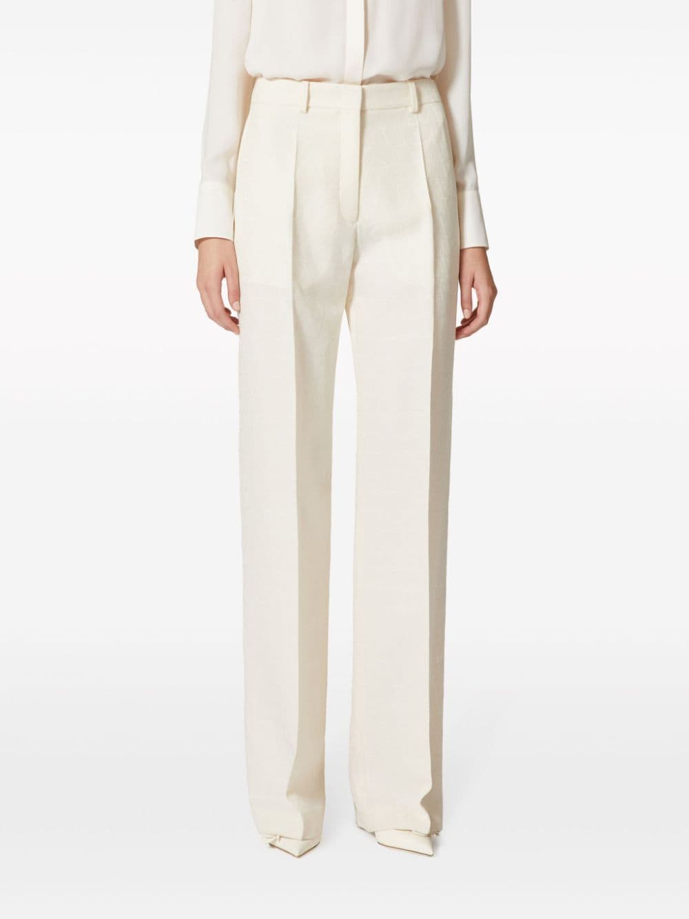 Valentino Trousers White Trousers Valentino