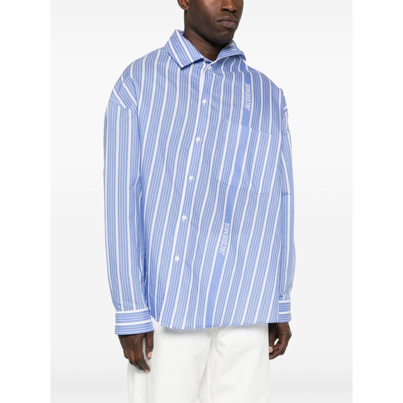 JACQUEMUS Shirts Clear Blue Shirts JACQUEMUS