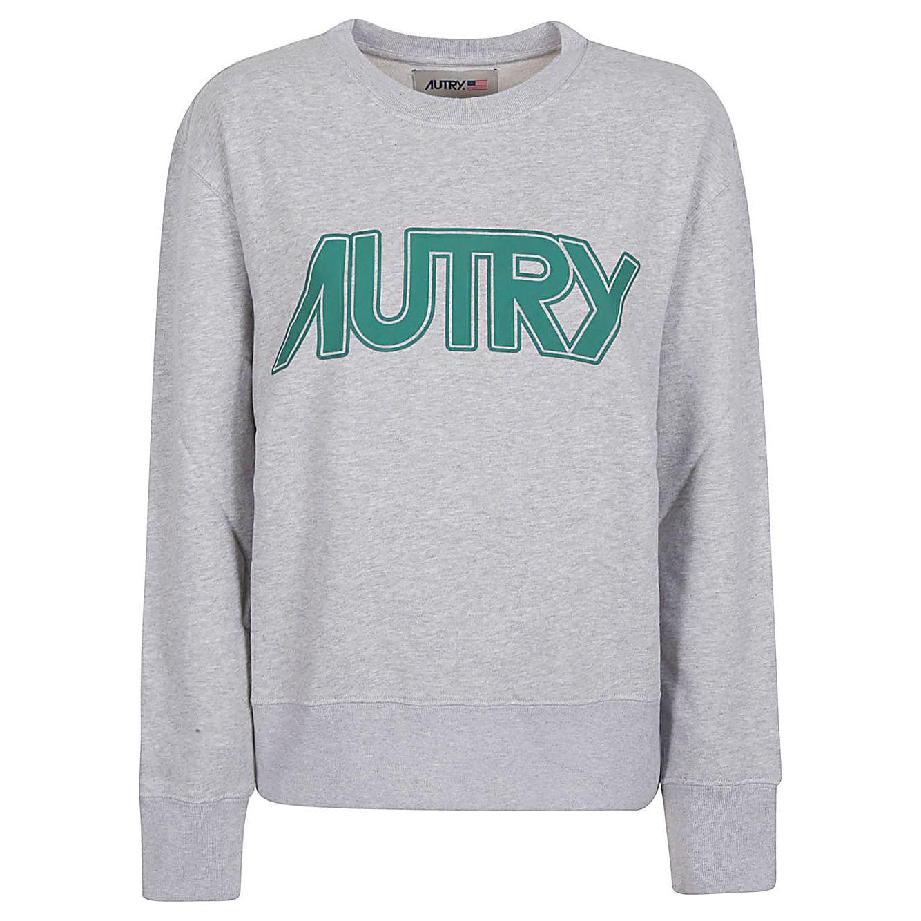 AUTRY Sweaters Grey Topwear Autry