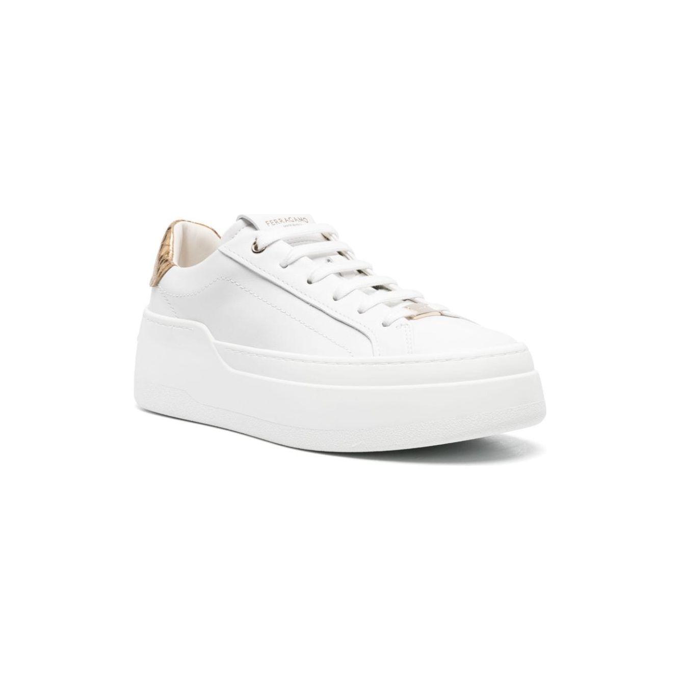 Ferragamo calf leather Sneakers White Sneakers Ferragamo