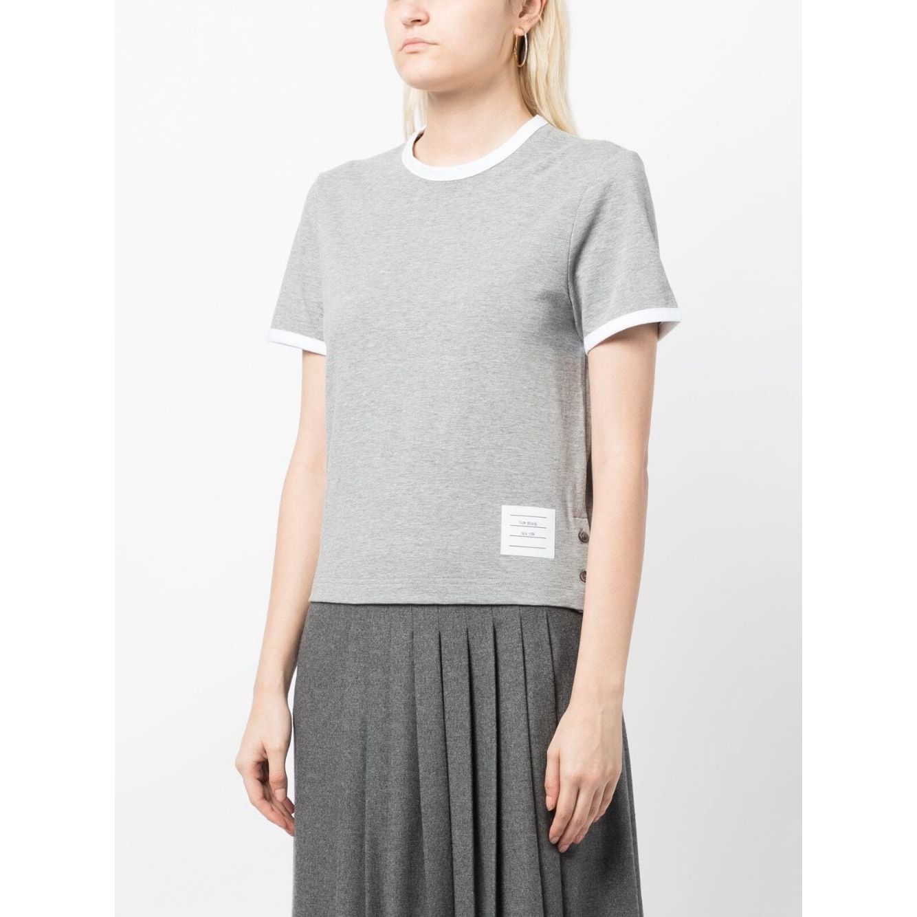 Thom Browne T-shirts and Polos Grey