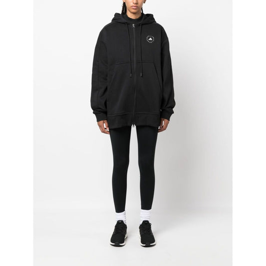 Adidas By Stella McCartney Sweaters Black Topwear Adidas By Stella McCartney