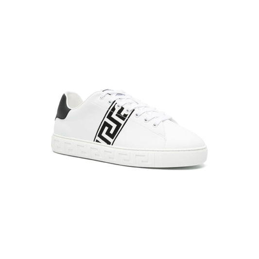 Versace Greca embroidery Men Sneakers White Sneakers Versace