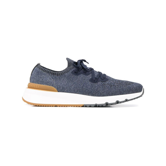 Brunello Cucinelli Sneakers Blue Sneakers Brunello Cucinelli