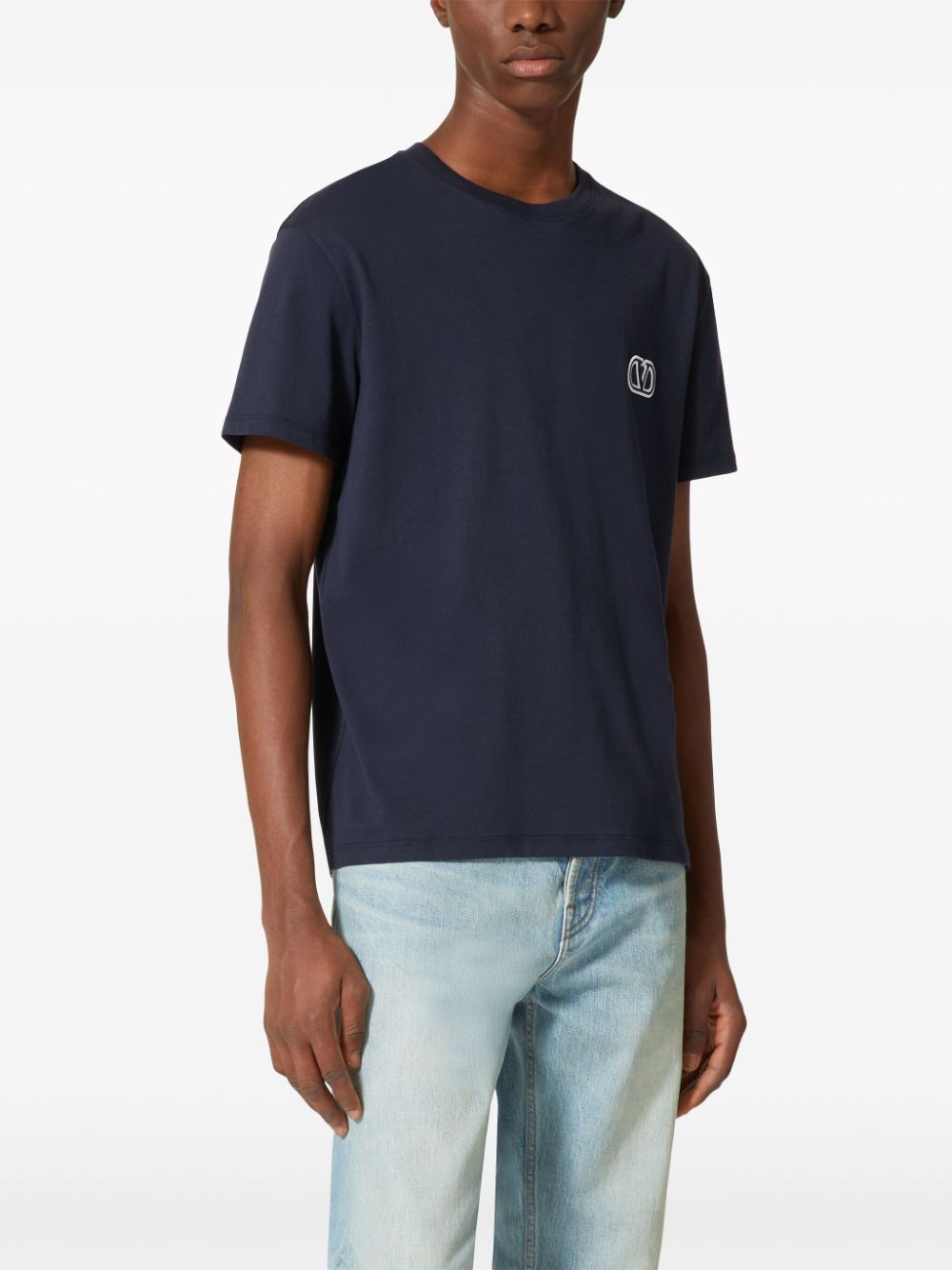 Valentino T-shirts and Polos Blue Topwear Valentino