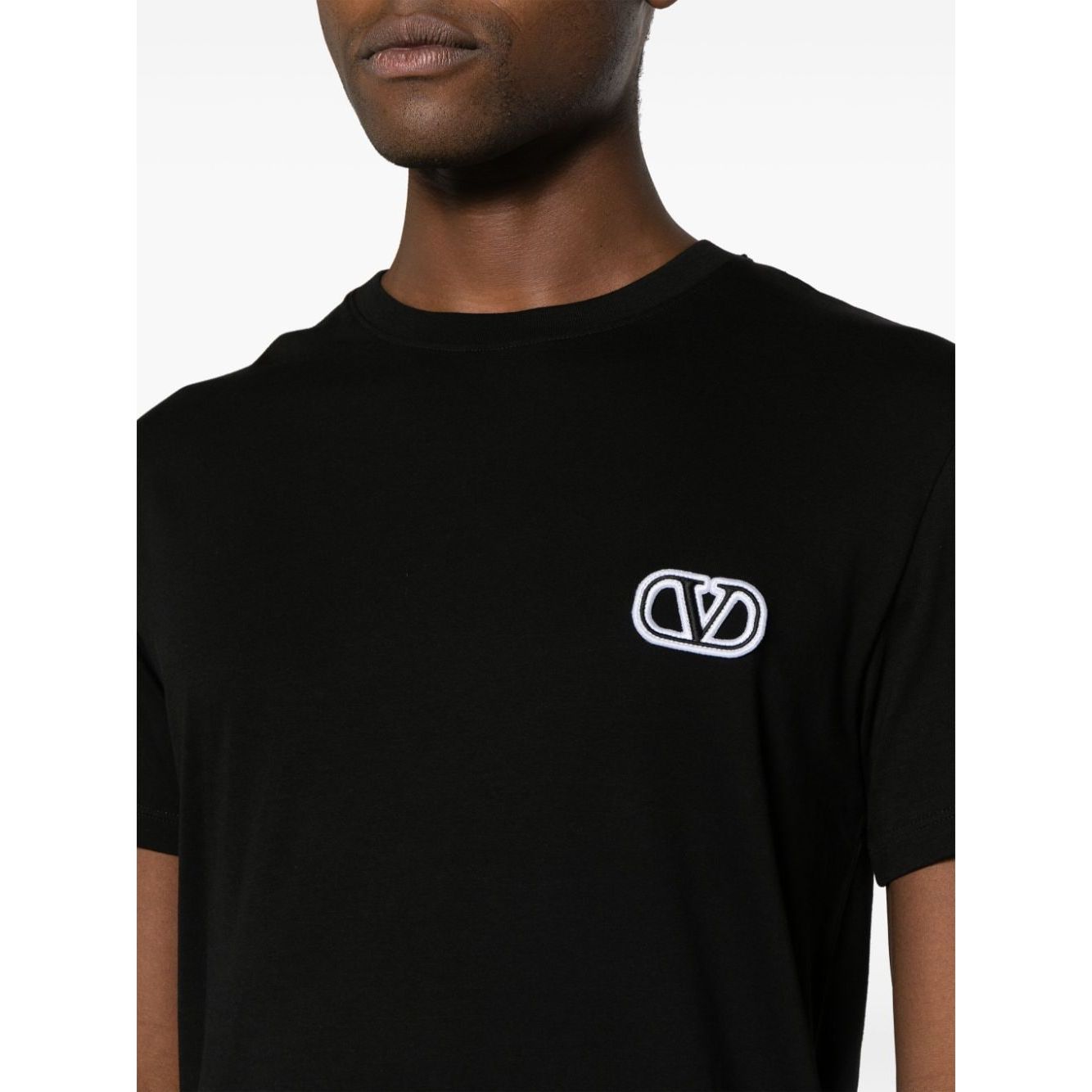 Valentino T-shirts and Polos Black