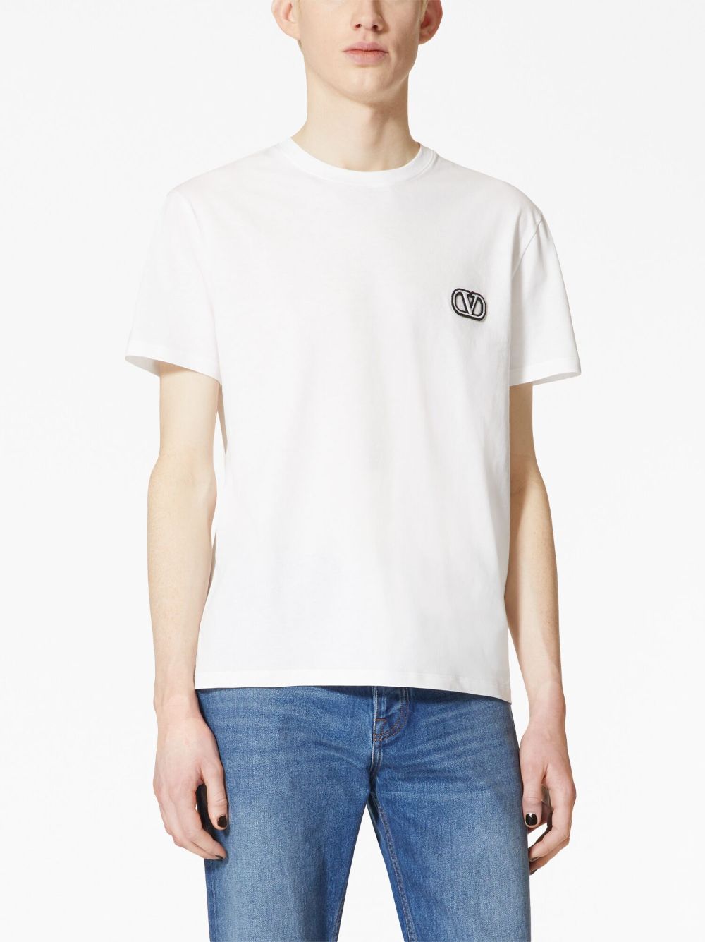 Valentino T-shirts and Polos White Topwear Valentino