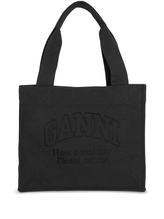 Ganni GANNI Bags.. Black Shopper Ganni