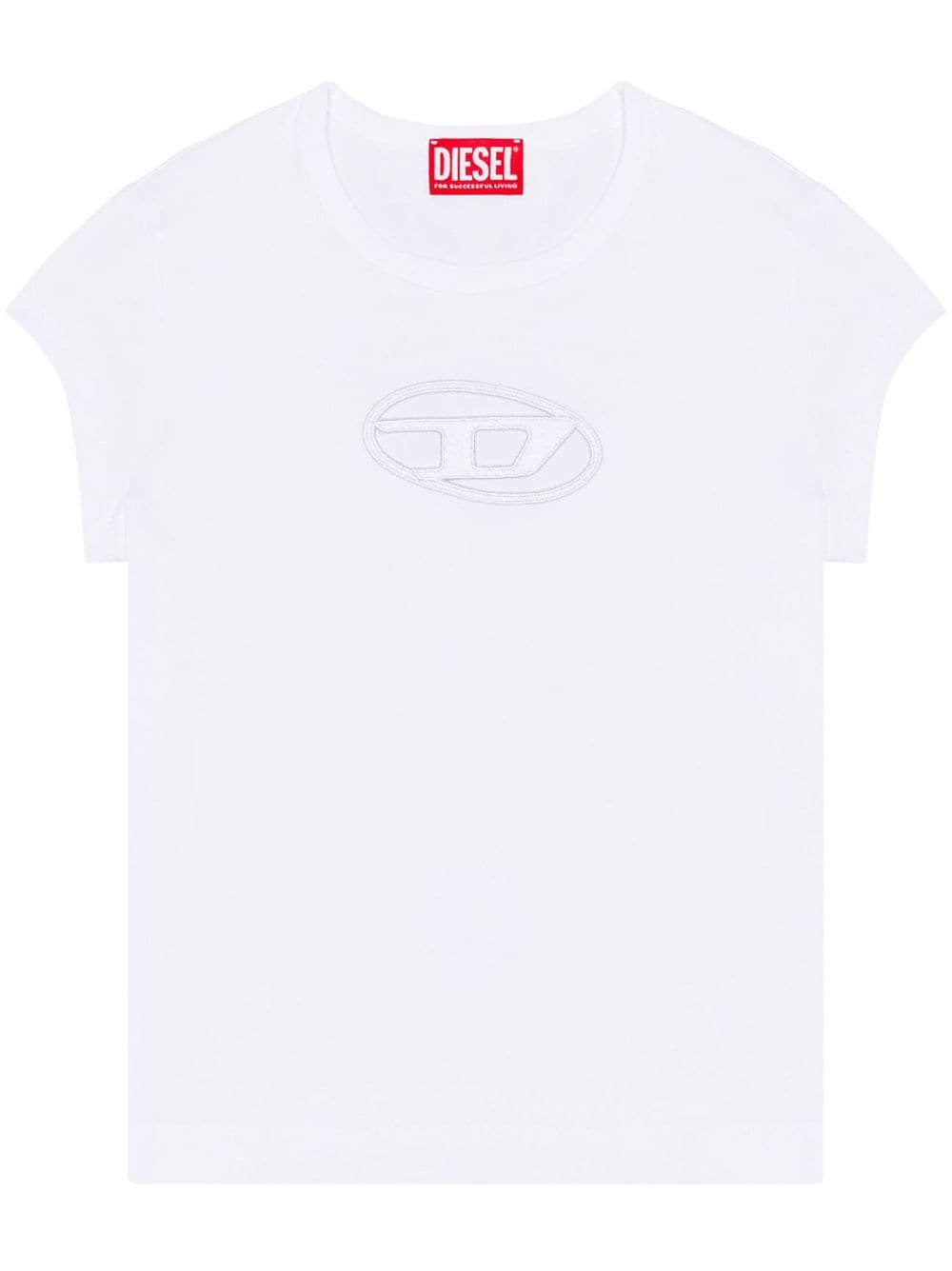 Diesel T-shirts and Polos White Topwear Diesel