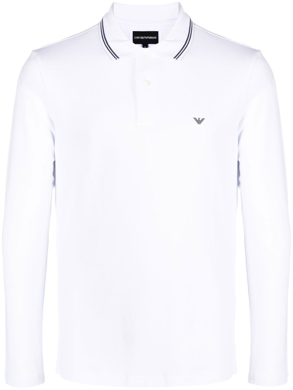 Emporio Armani T-shirts and Polos White Topwear Emporio Armani