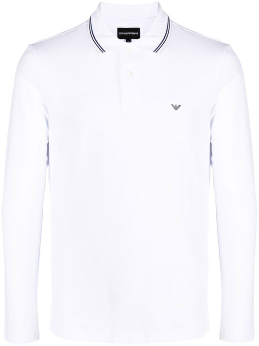 Emporio Armani T-shirts and Polos White Topwear Emporio Armani