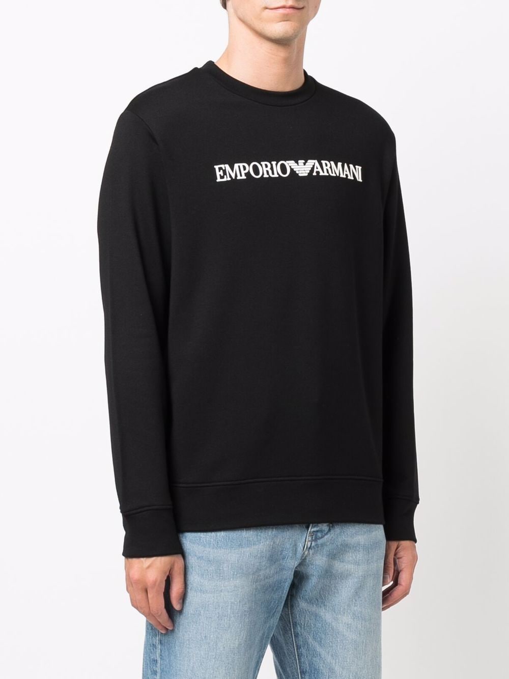 Emporio Armani Sweaters Black Topwear Emporio Armani