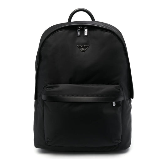 Emporio Armani recycled nylon Bags Black Backpacks Emporio Armani