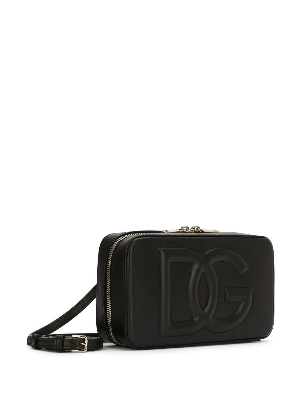 Dolce & Gabbana Crossbody Bag Black Leather Shoulder Dolce & Gabbana