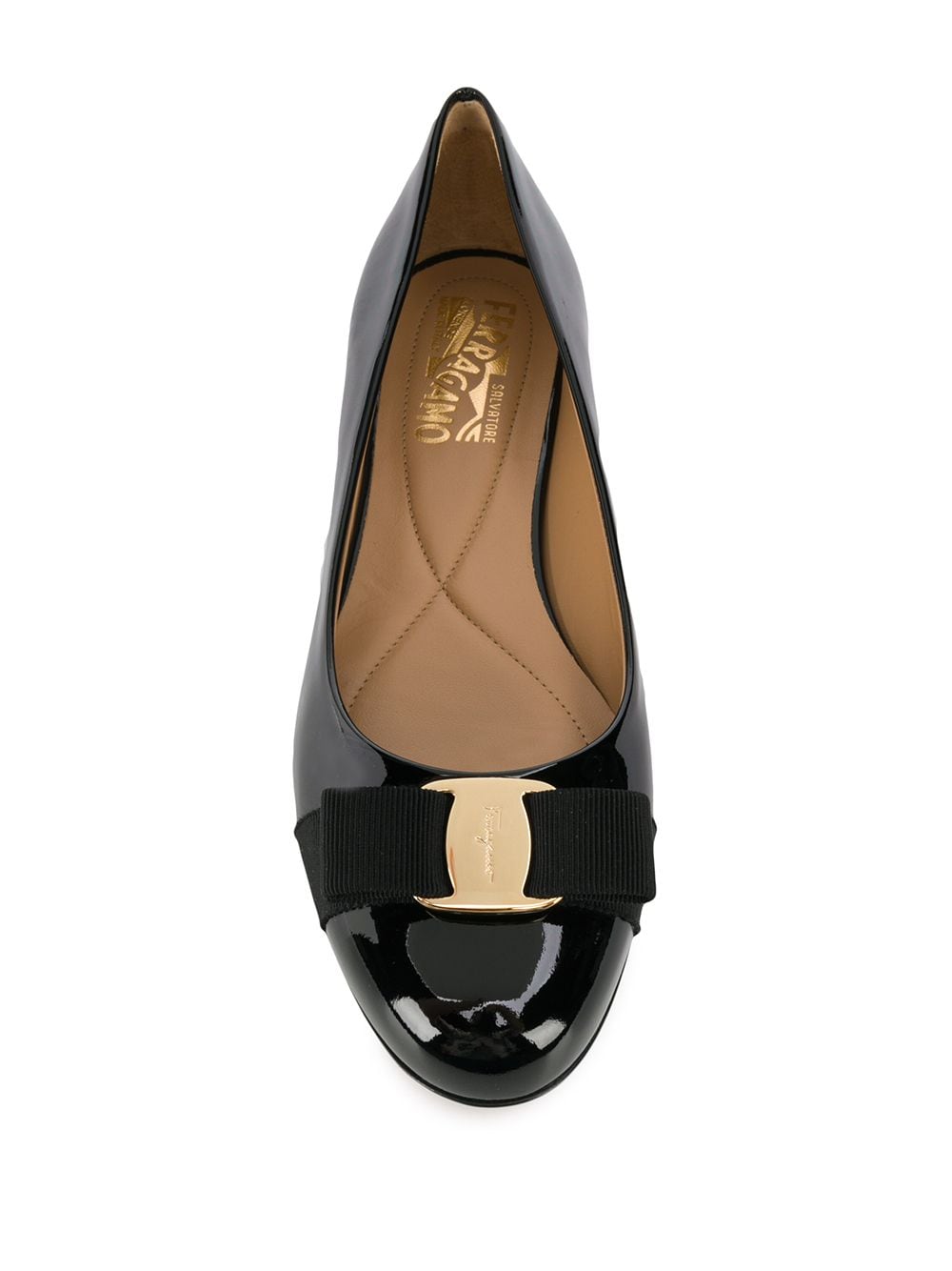 Ferragamo Flat shoes Black Flat Shoes Ferragamo