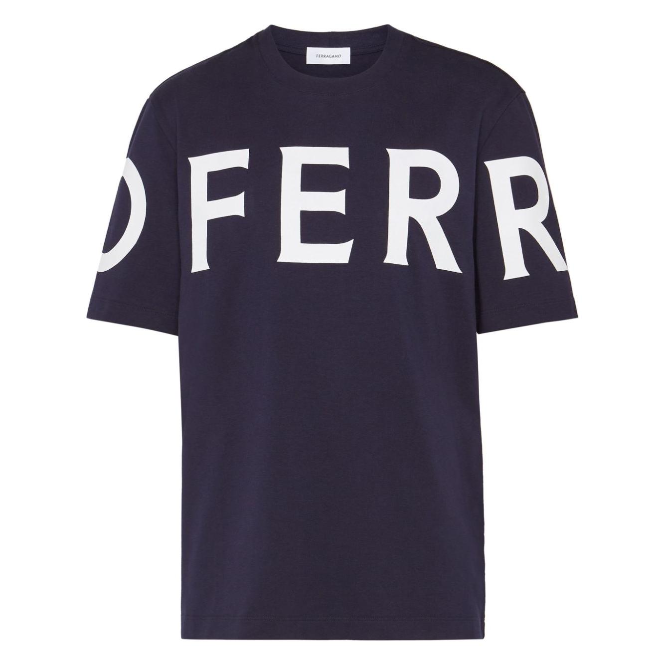 Ferragamo T-shirts and Polos Blue