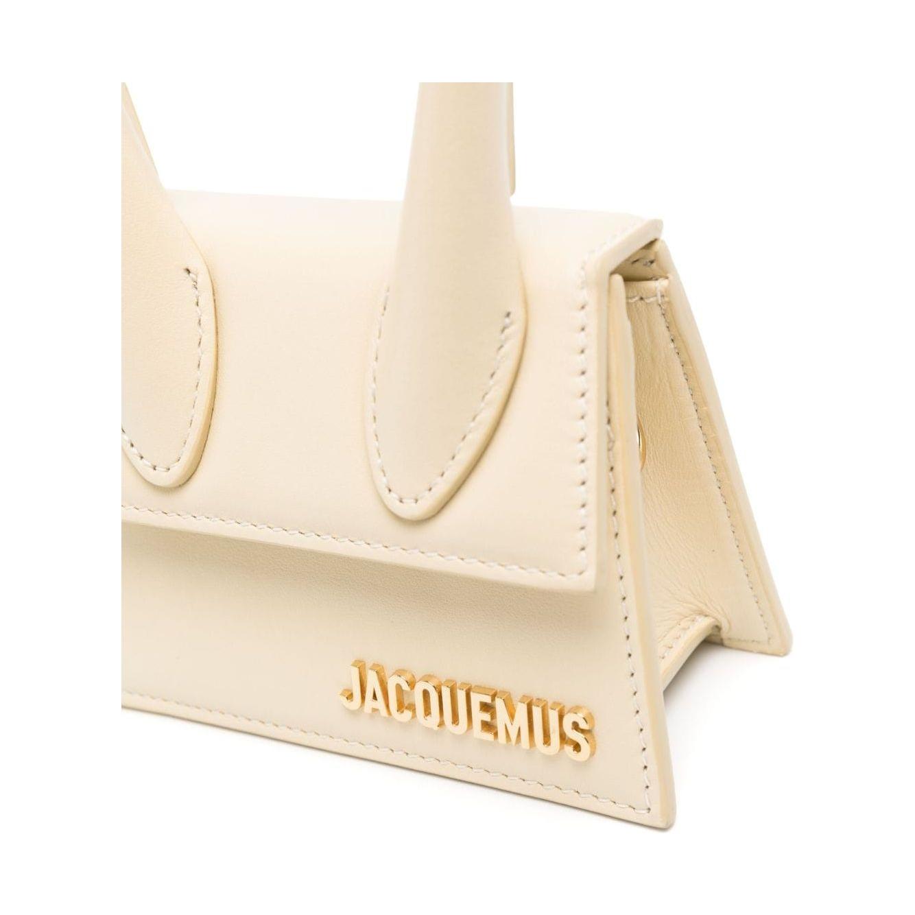 JACQUEMUS Bags.. Ivory Clutches JACQUEMUS