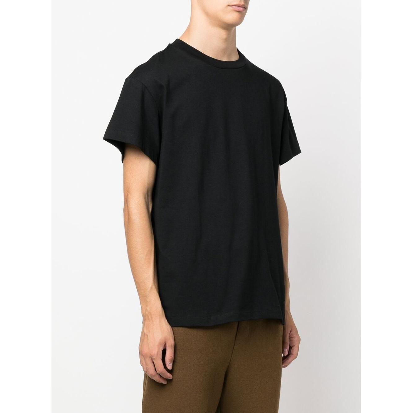 JIL SANDER PLUS T-shirts and Polos Black Topwear Jil Sander Plus