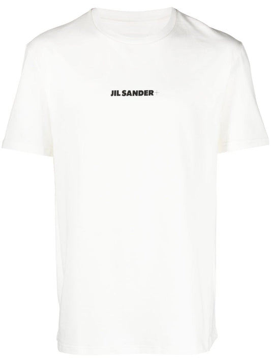 JIL SANDER PLUS T-shirts and Polos White Topwear Jil Sander Plus