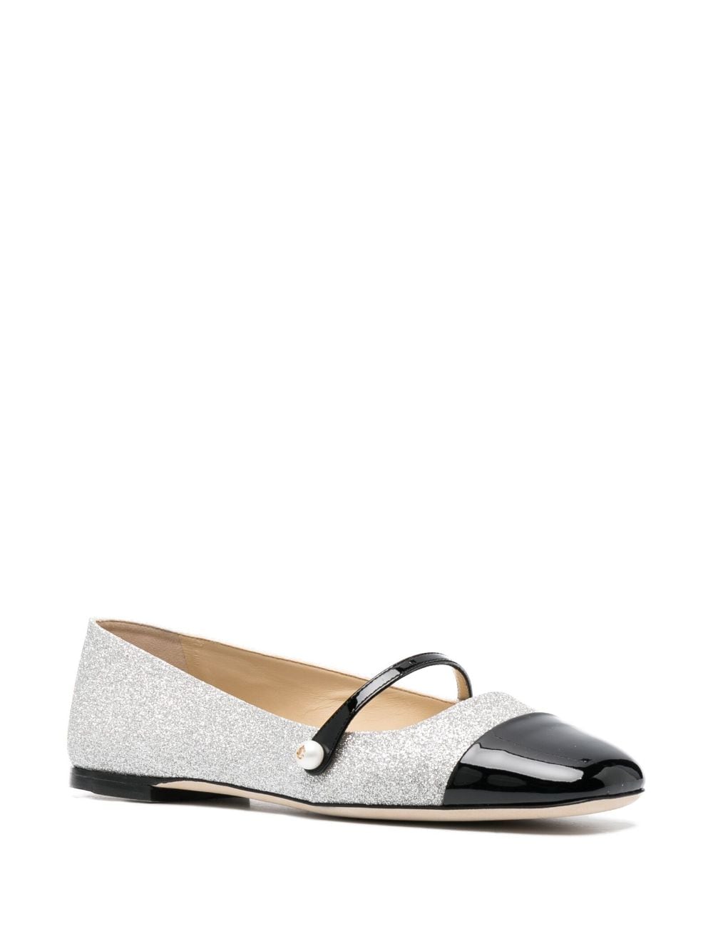 Jimmy Choo Flat shoes Silver Flat Shoes Jimmy Choo