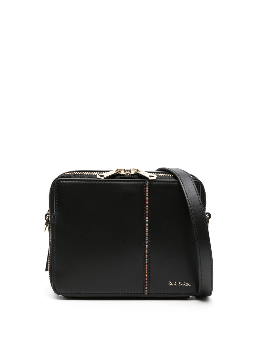 Paul Smith calfskin Crossbody Bag Black Shoulder Paul Smith