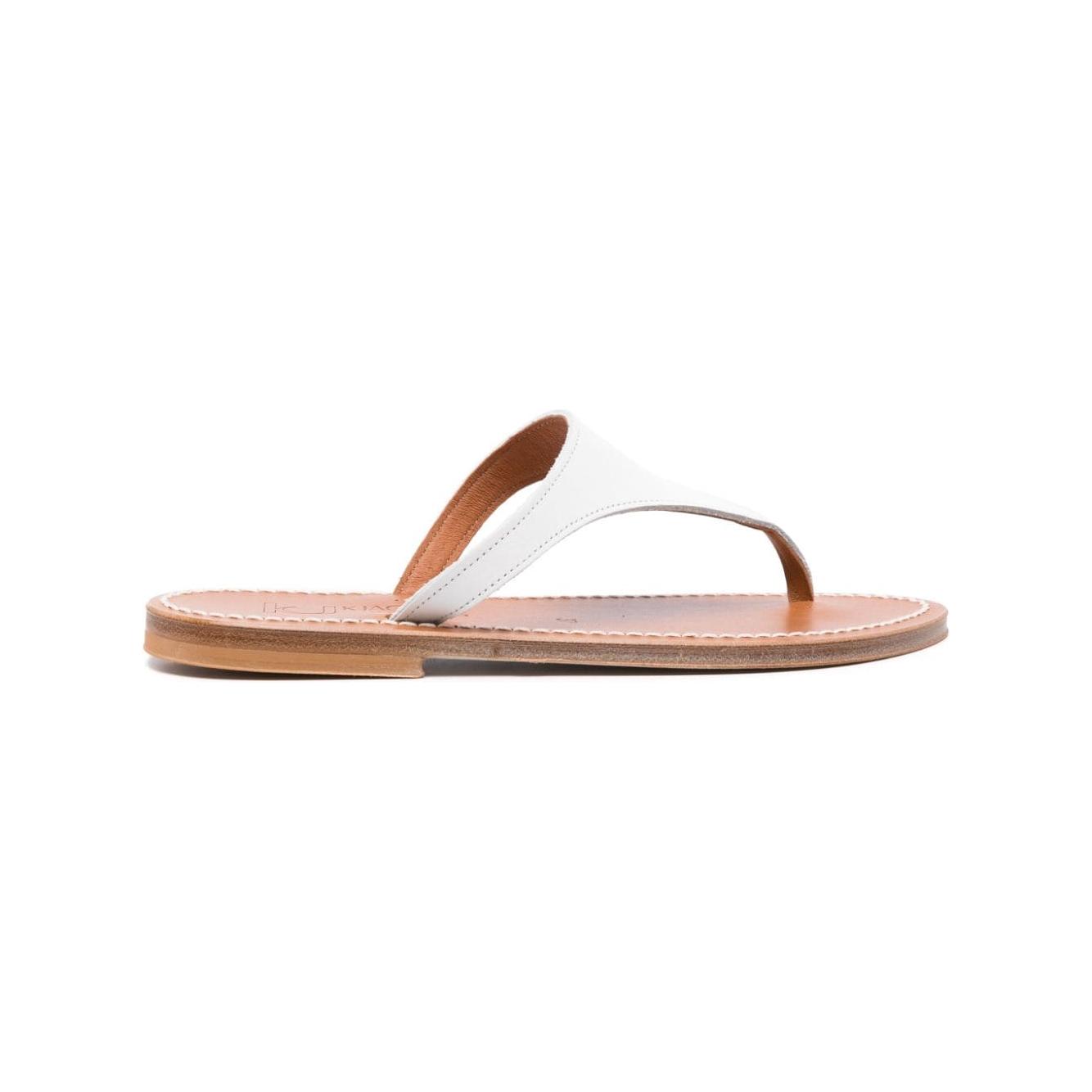 K Jacques St Tropez Sandals White