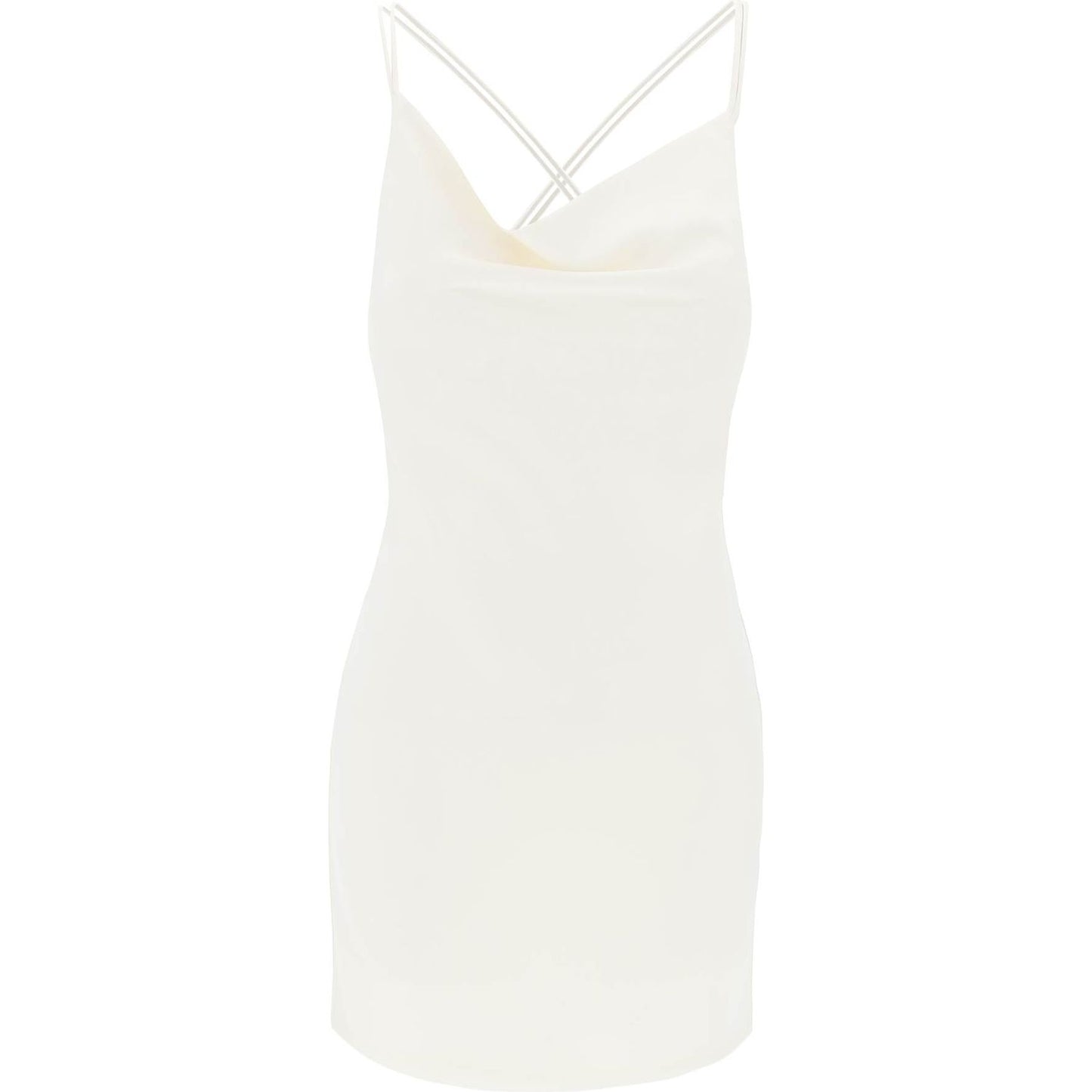 Rotate satin mini slip dress