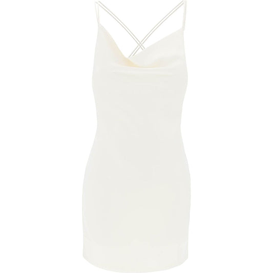 Rotate satin mini slip dress for a