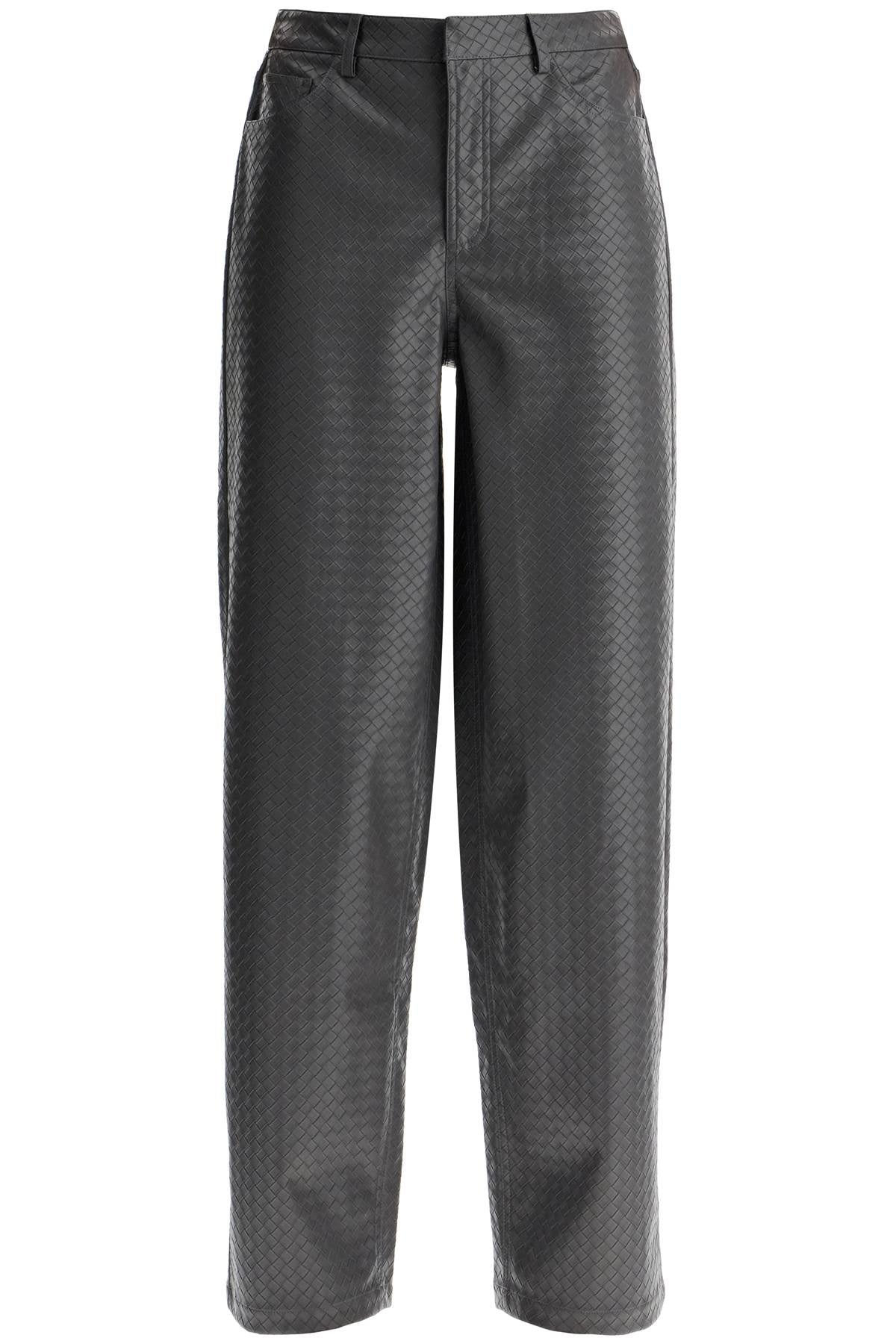 Rotate wide woven patterned trousers Trousers Rotate