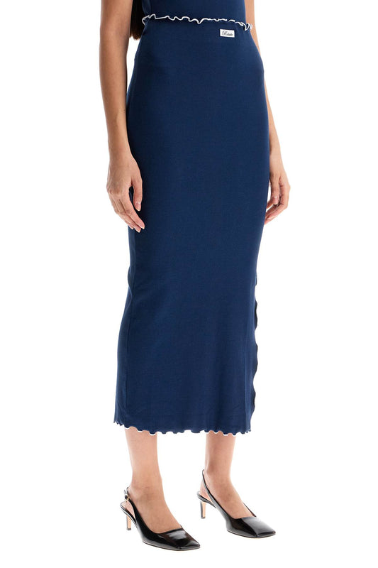 Rotate midi skirt with contrasting hemline Skirts Rotate