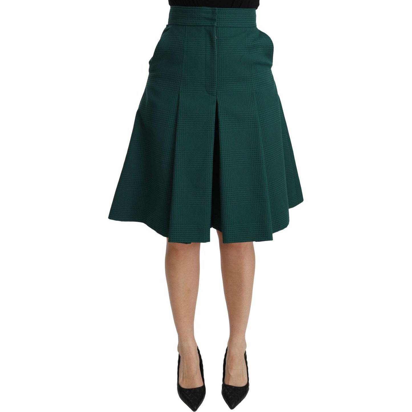 Dolce & Gabbana Elegant High Waist Knee Length Skirt Dolce & Gabbana