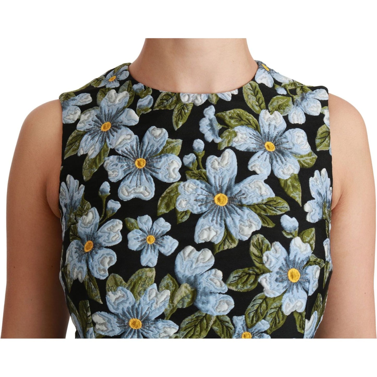 Dolce & Gabbana Elegant Floral Mini Shift Dress Dolce & Gabbana