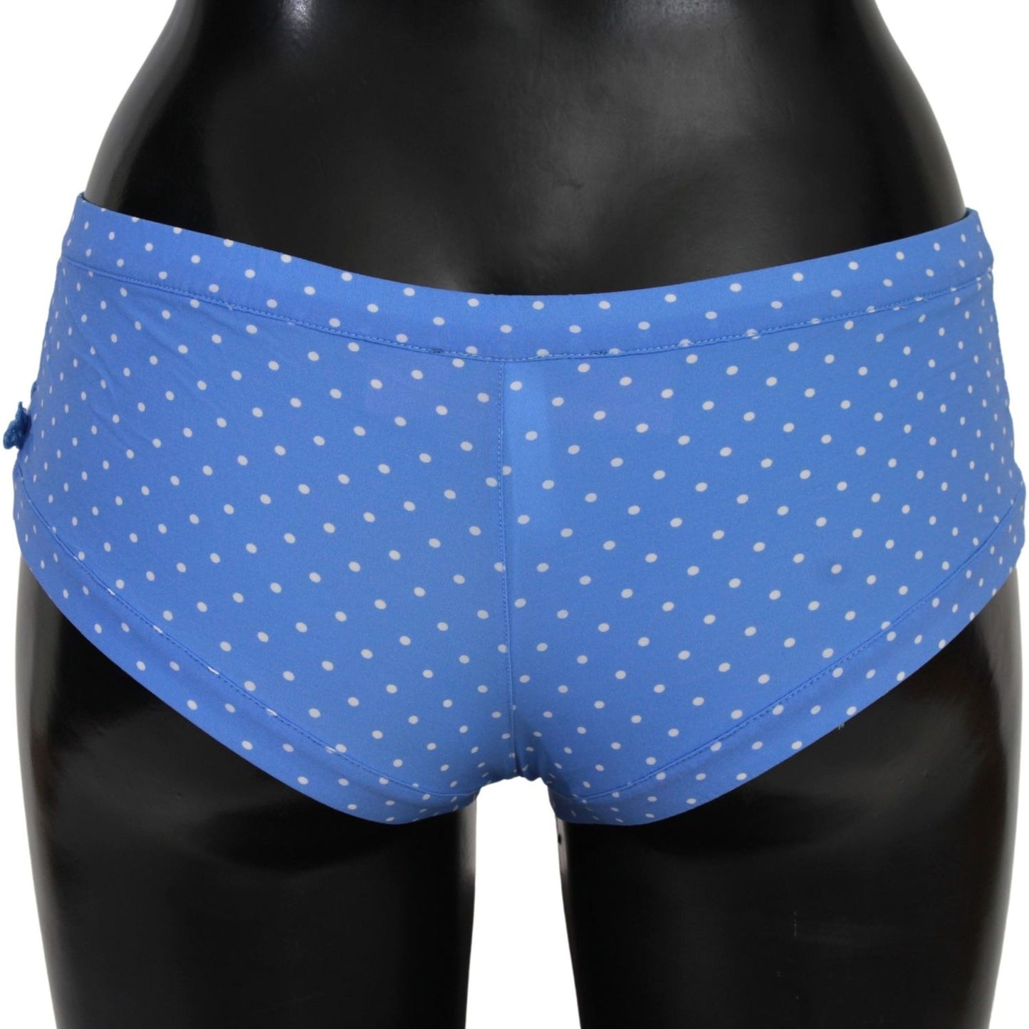 Ermanno Scervino Chic Blue Dotted Designer Bikini Set Ermanno Scervino