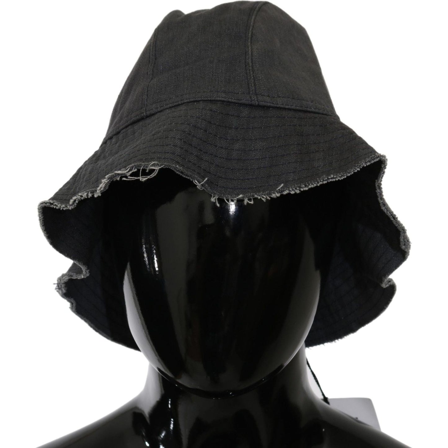 Costume National Chic Black Bucket Hat - Timeless Accessory Costume National