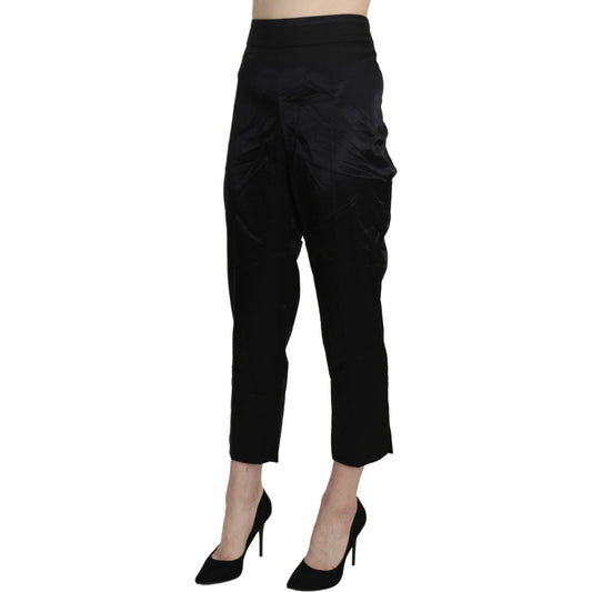 BENCIVENGA Elegant High Waist Cropped Pants Jeans & Pants BENCIVENGA