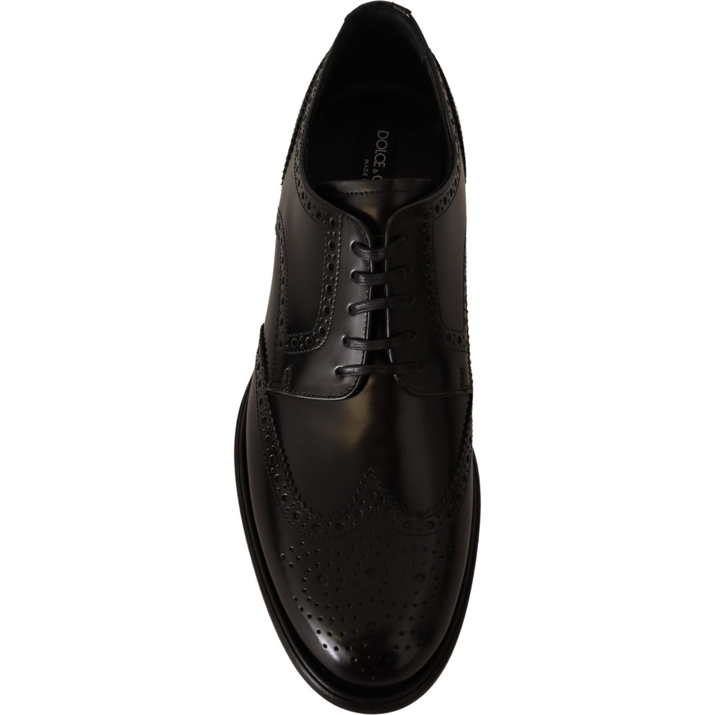 Dolce & Gabbana Elegant Wingtip Derby Oxford Shoes Dolce & Gabbana