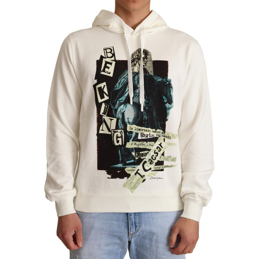 Dolce & Gabbana Regal King Motif Hooded Pullover Sweater Dolce & Gabbana