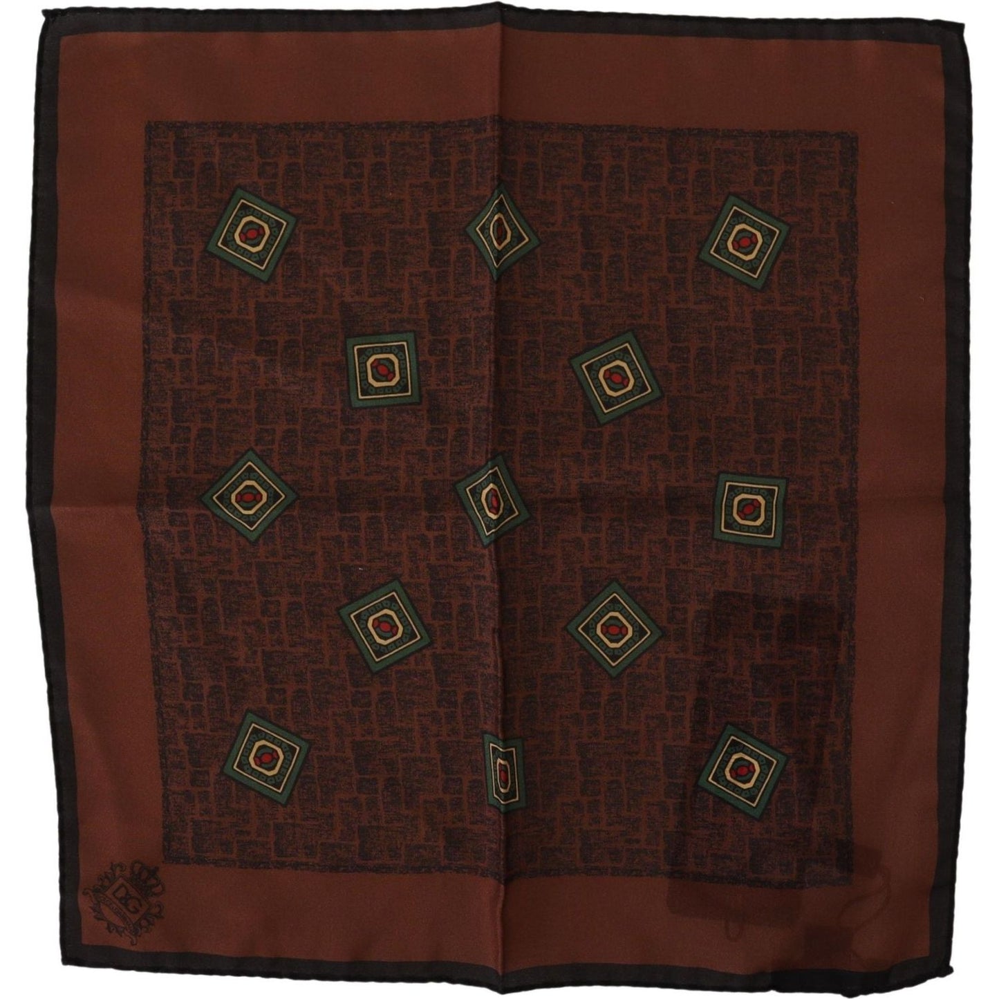 Dolce & Gabbana Elegant Silk Pocket Square Handkerchief Dolce & Gabbana