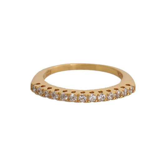 Nialaya Gleaming CZ Crystal Gold-Plated Ring Ring Nialaya