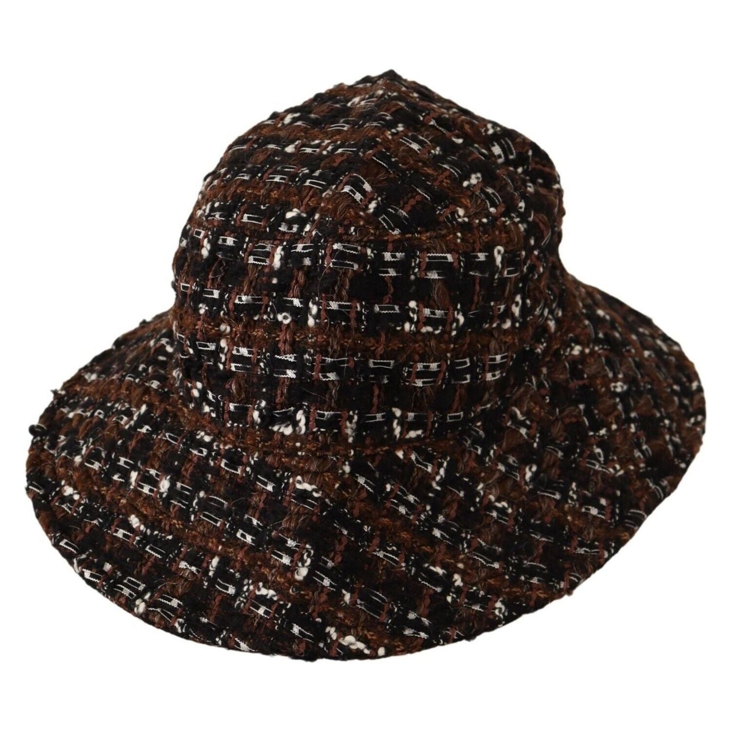 Dolce & Gabbana Elegant Woven Multicolor Bucket Hat Dolce & Gabbana