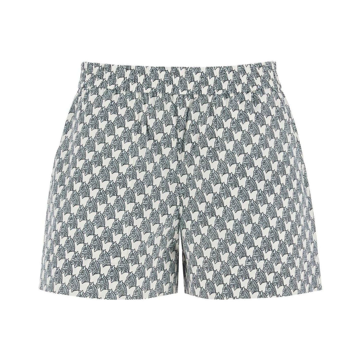 Tory Burch printed poplin shorts for Short trousers Tory Burch